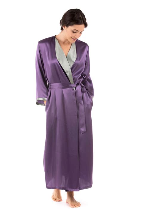 luxury silk robes for women.